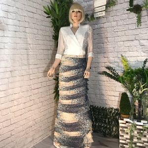 Christian Cota Ruffle skirt